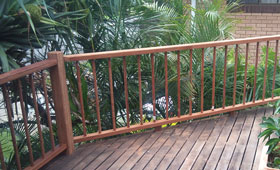 Replace Termite Damaged Handrail